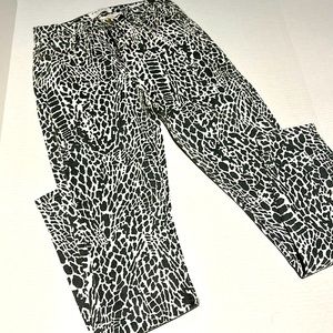 Frame Animal Print Skinny Jeans Size 25